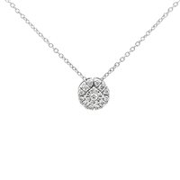 Collier Mirco Visconti Femme Girocollo fantasia in Or blanc P2269/20 - P2269/20